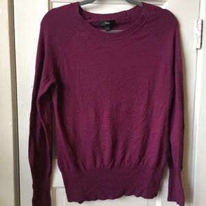 Mossimo Maroon Burgundy Wine Sweater